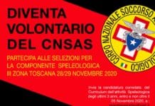 28/29 di Novembre 2020 Selezioni nuovi aspiranti Speleo