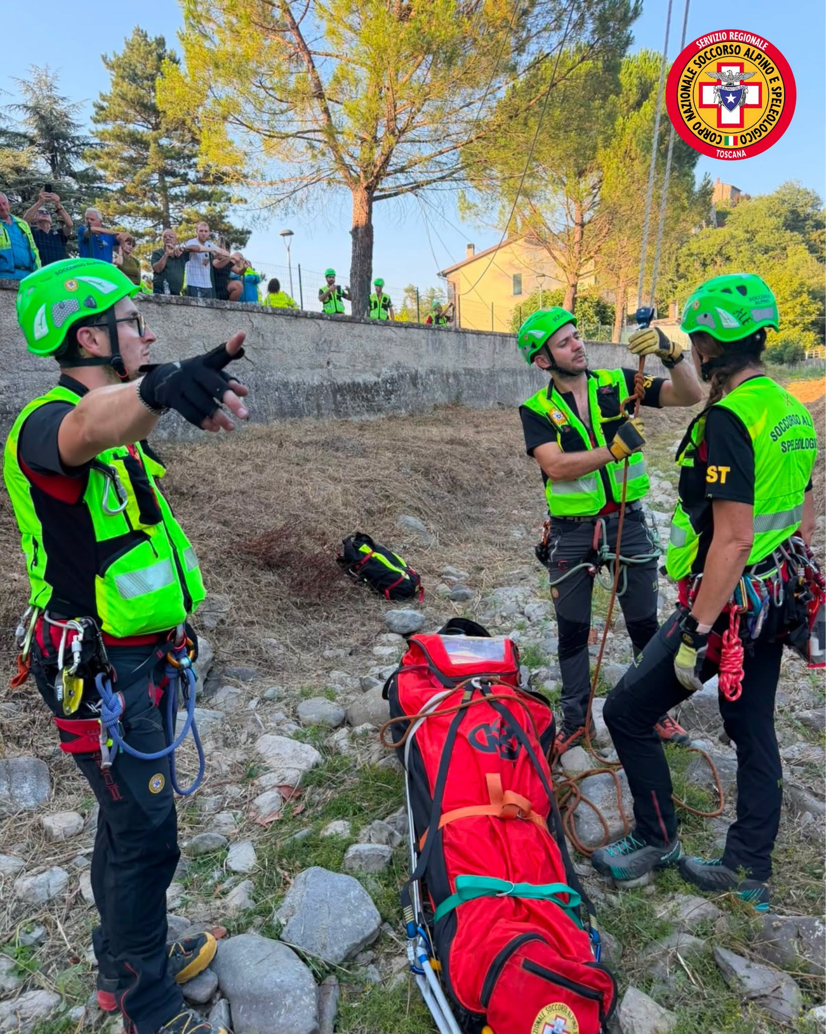 Venerdì 31 luglio a Talla, in provincia di Arezzo, diciotto tecnici e quattro me…